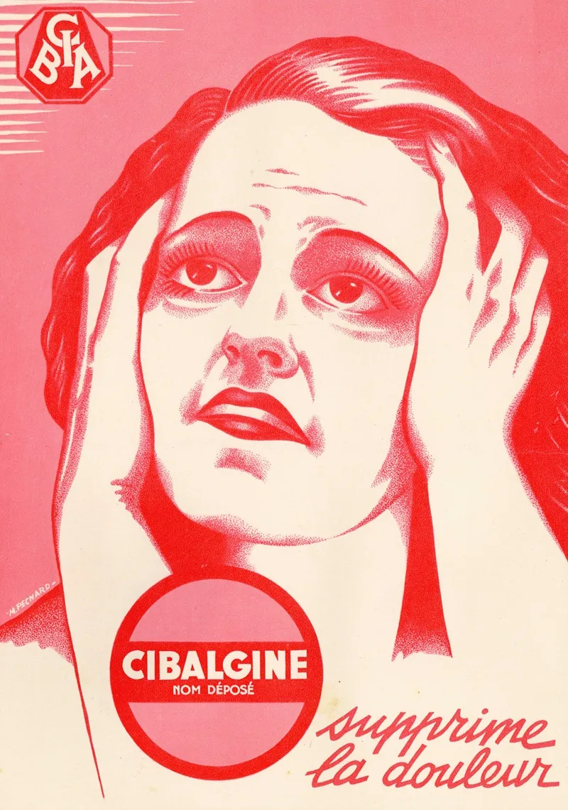 Cibalgine Wall Art by Laboratoires Ciba - High-Resolution Digital Print