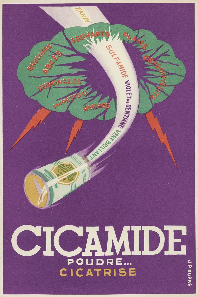Cicamide Wall Art by Laboratoire de médecine expérimentale G. Tétard - High-Resolution Digital Print