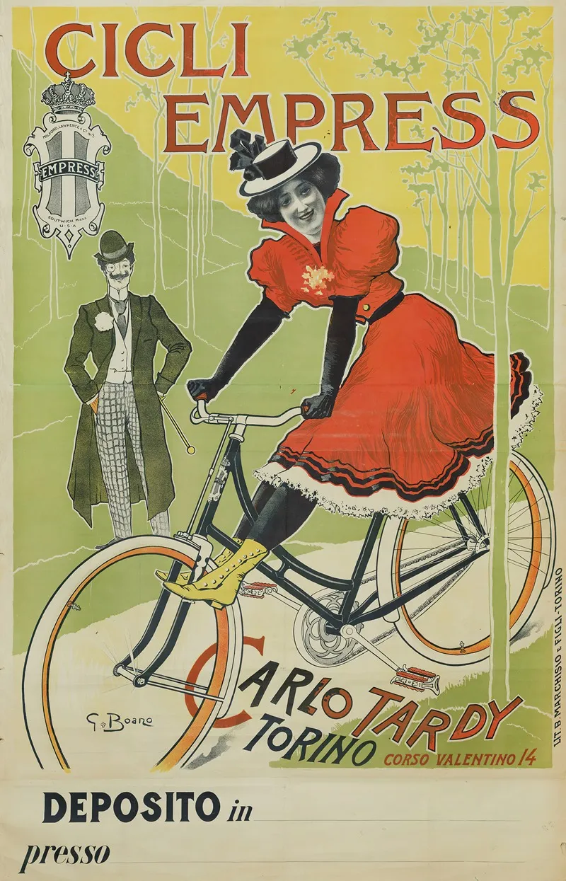Cicli Empress Wall Art by Giuseppe Boano - High-Resolution Digital Print