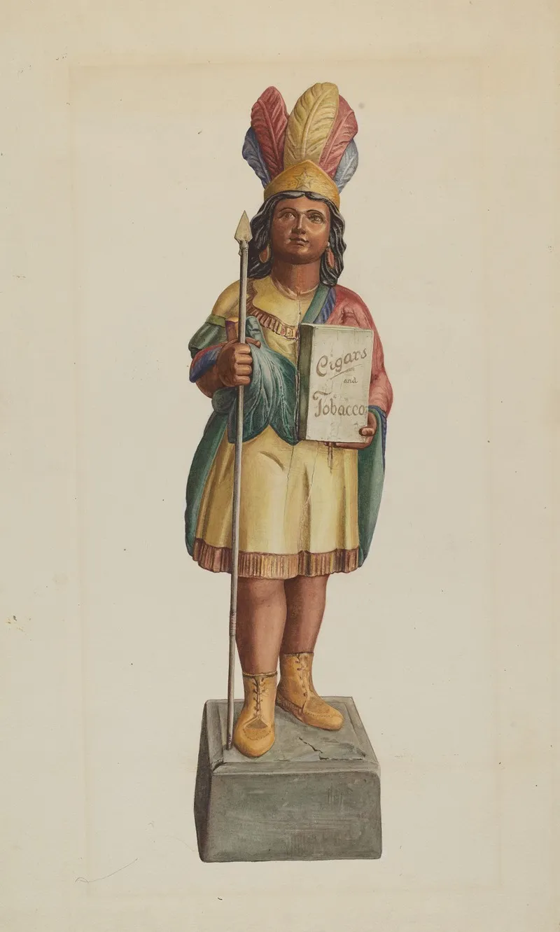 Cigar Store Indian 108