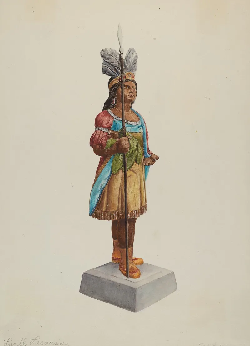Cigar Store Indian 109