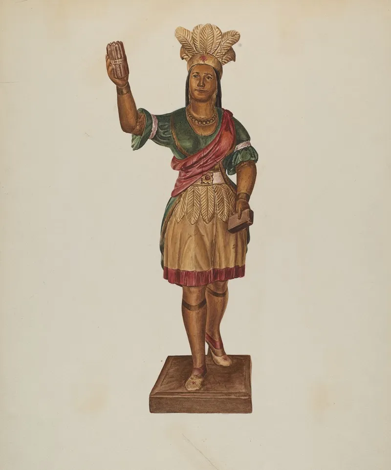 Cigar Store Indian 110