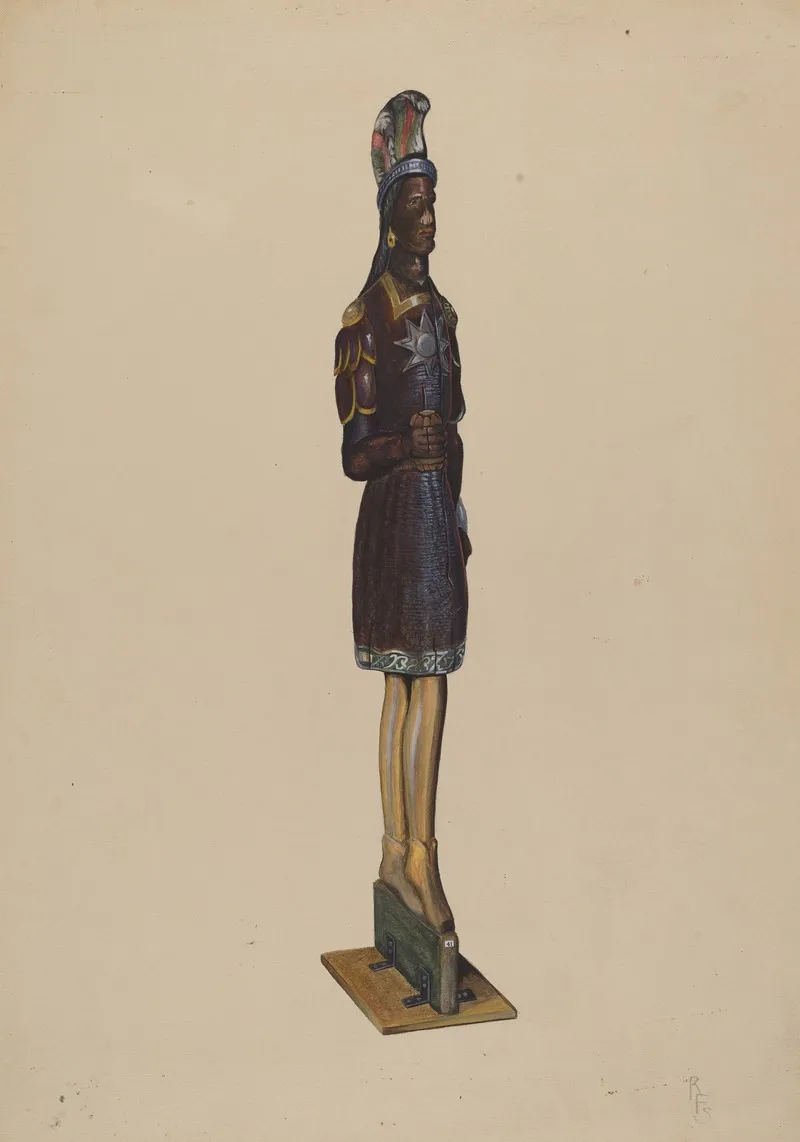 Cigar Store Indian 127