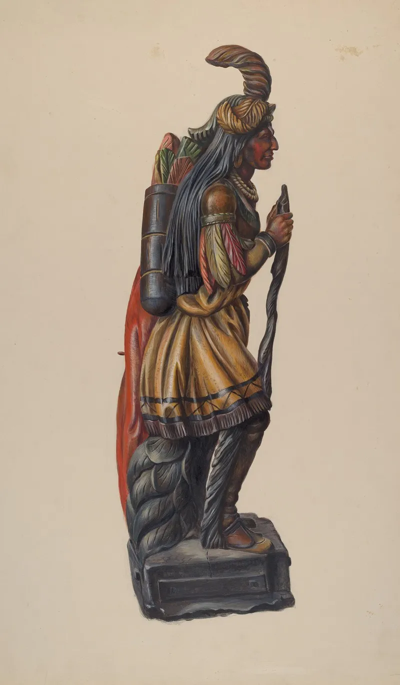 Cigar Store Indian 129