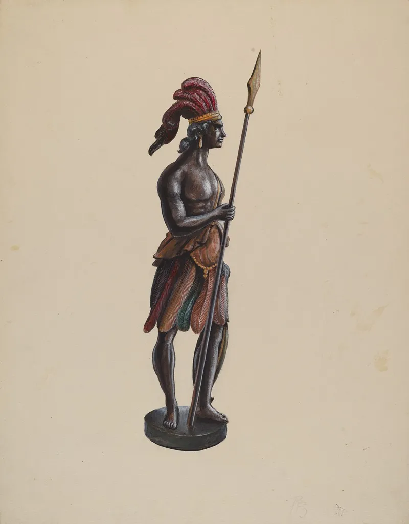 Cigar Store Indian 132
