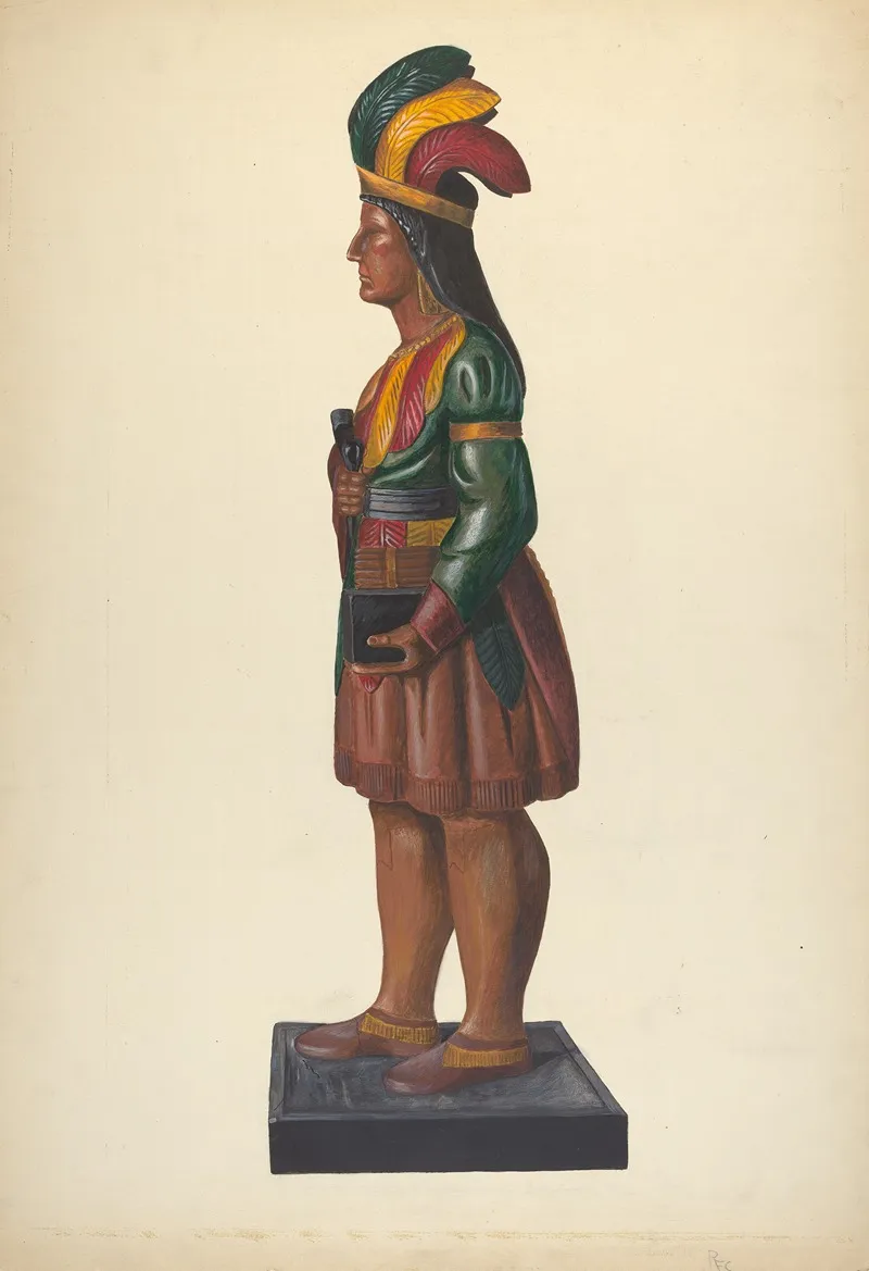 Cigar Store Indian 134