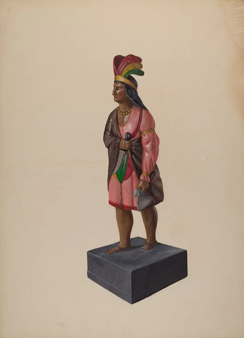 Cigar Store Indian 135
