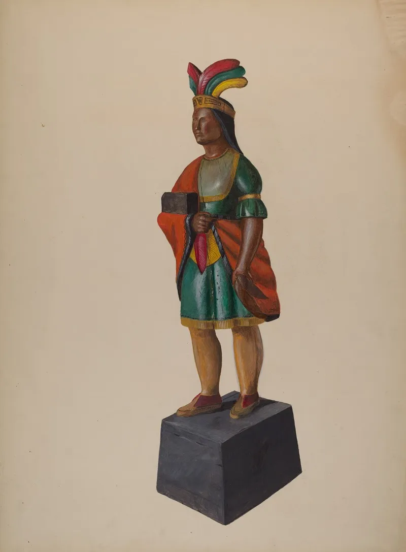 Cigar Store Indian 136