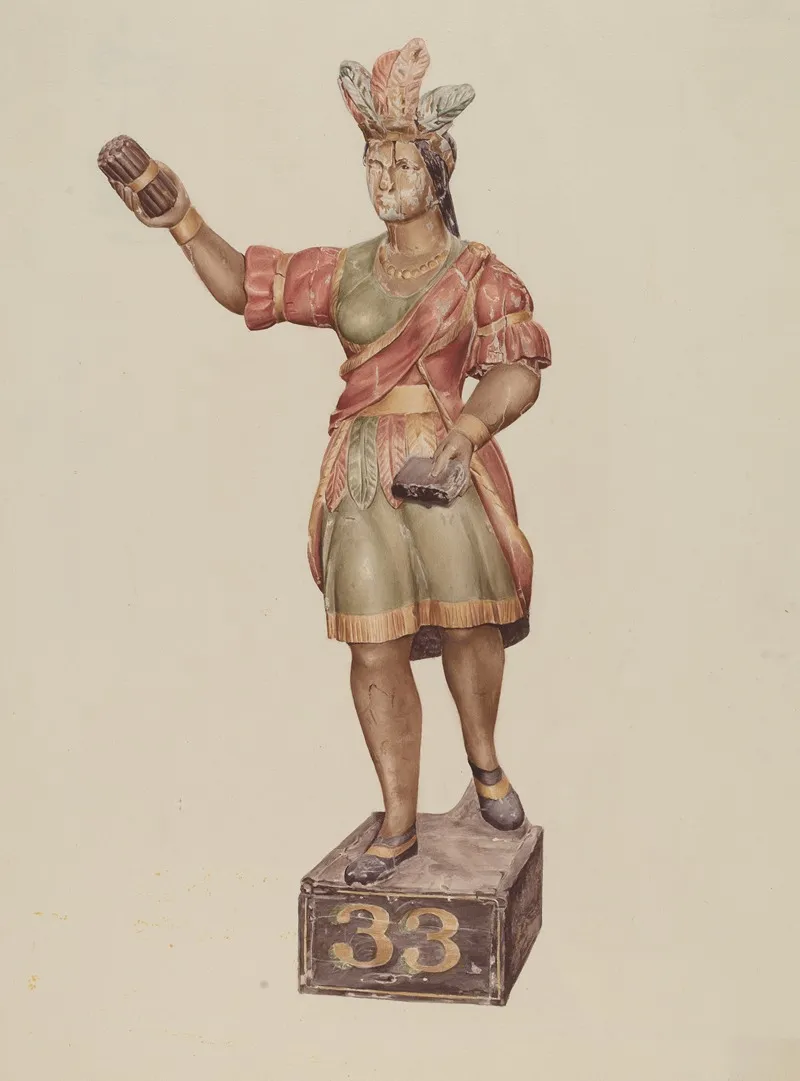 Cigar Store Indian 147