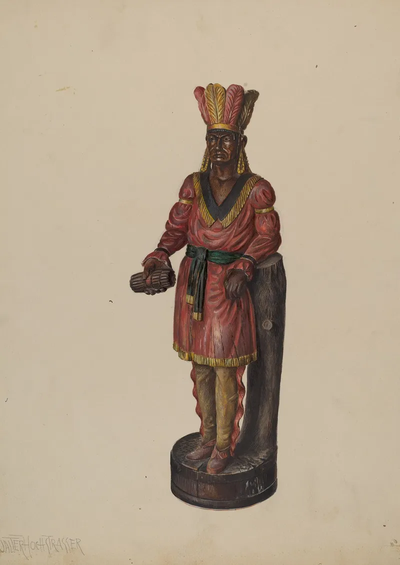 Cigar Store Indian 163