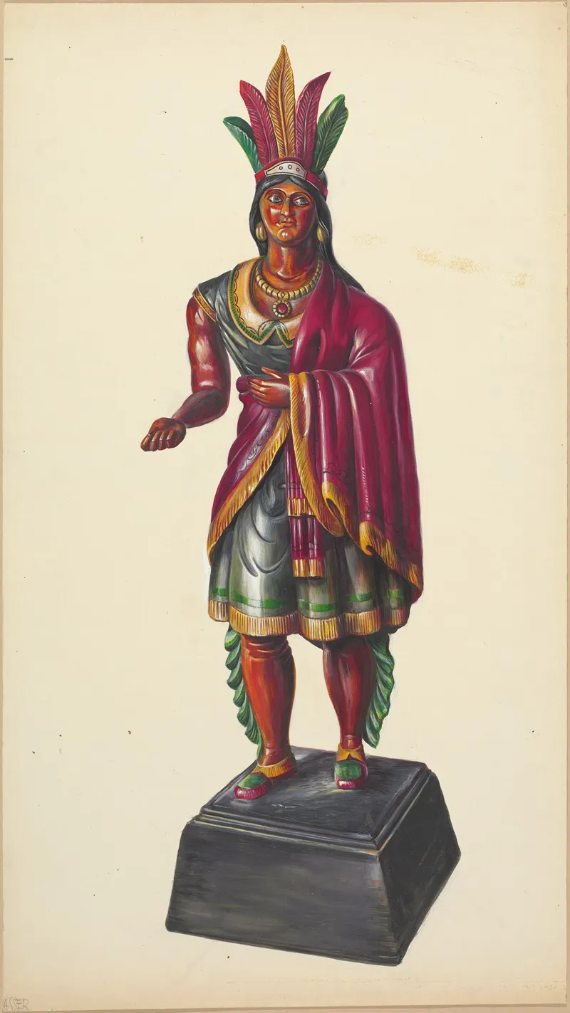 Cigar Store Indian 172