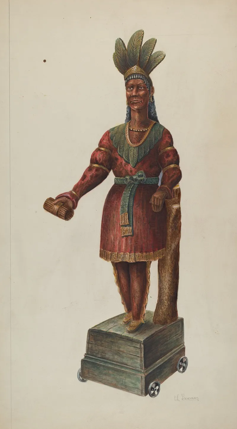 Cigar Store Indian 30