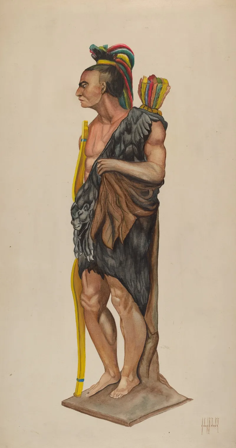 Cigar Store Indian 34
