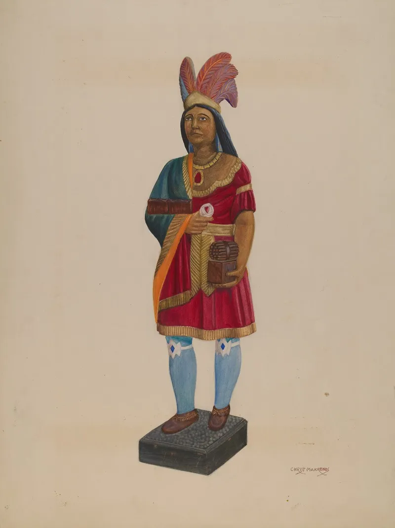 Cigar Store Indian 36
