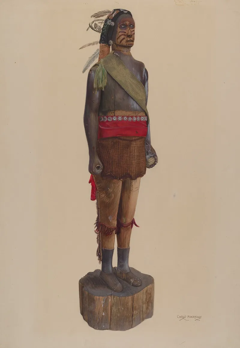 Cigar Store Indian 40