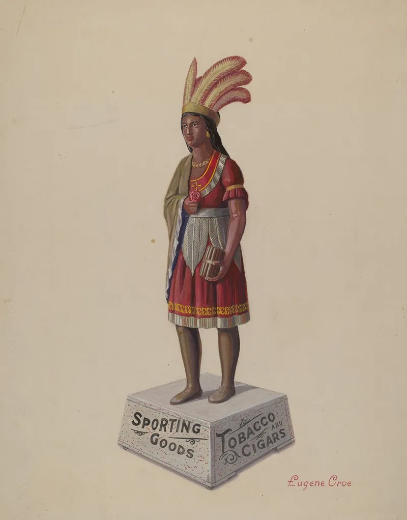 Cigar Store Indian 63