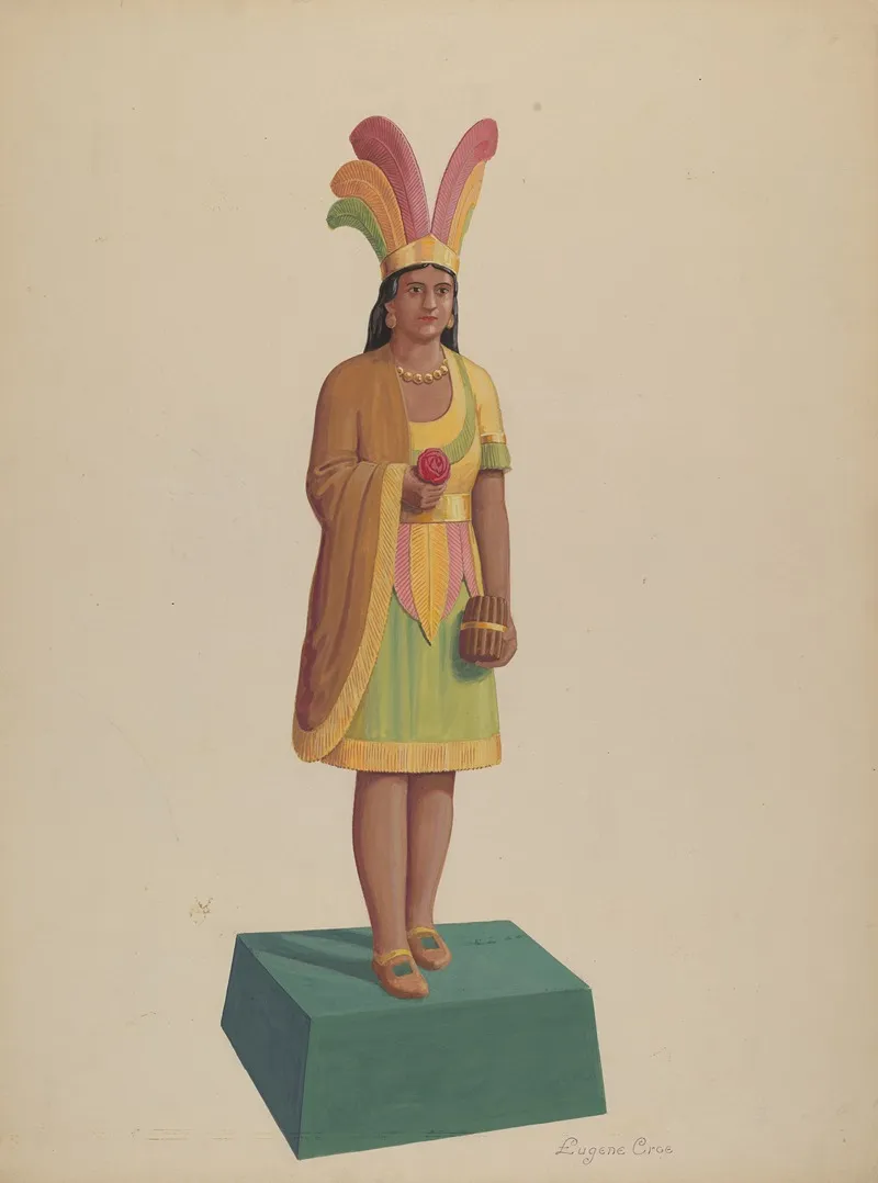 Cigar Store Indian 65