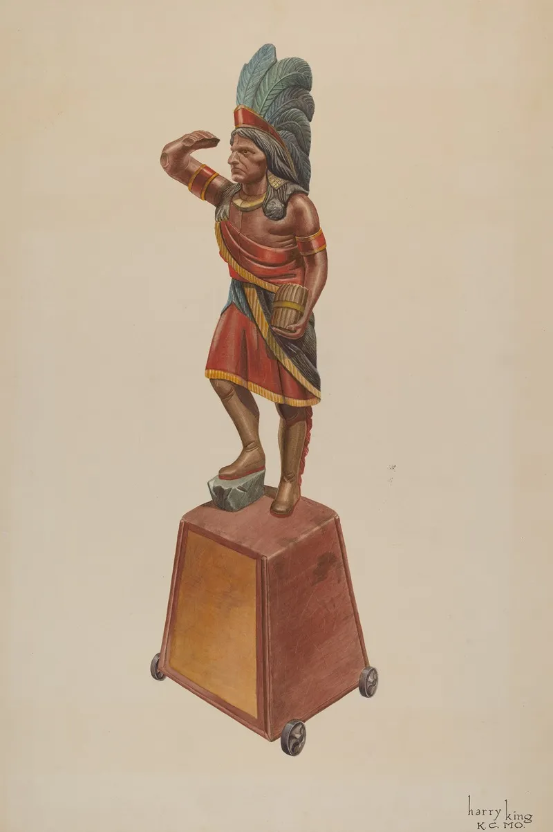 Cigar Store Indian 81