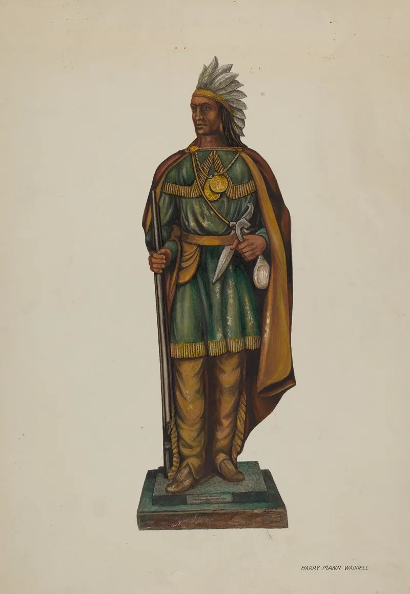 Cigar Store Indian 82