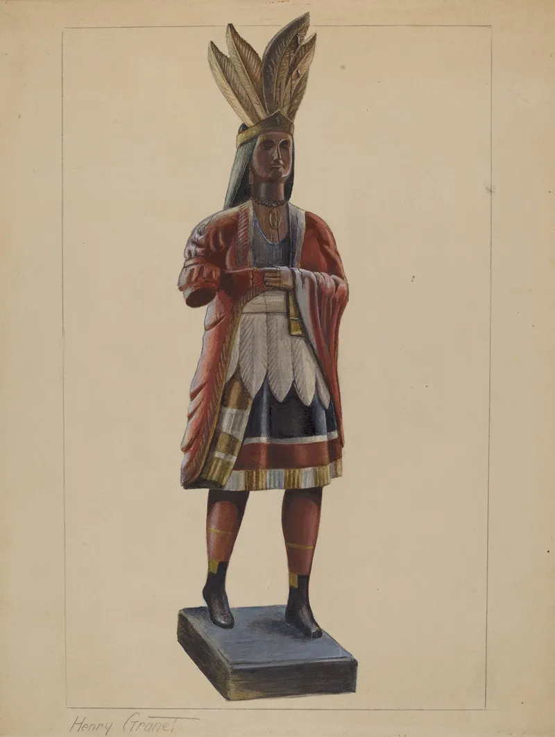 Cigar Store Indian 85