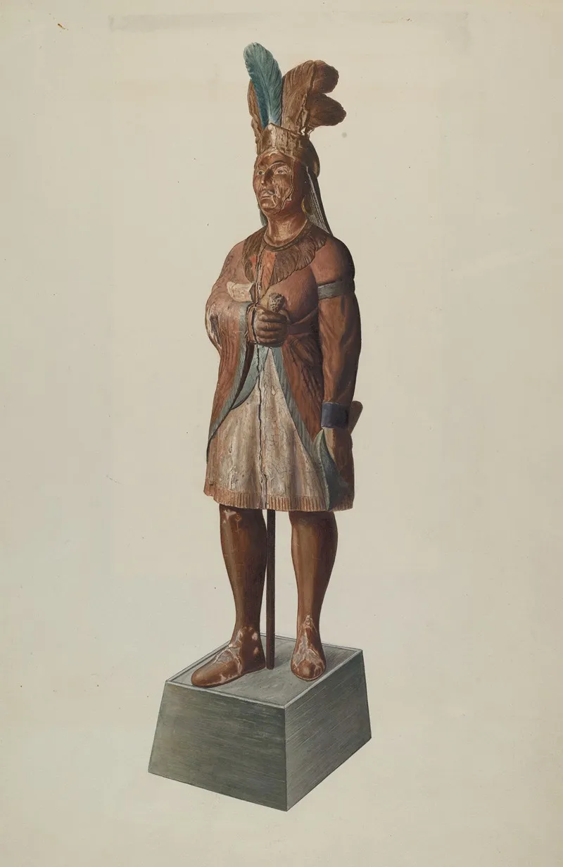 Cigar Store Indian 87