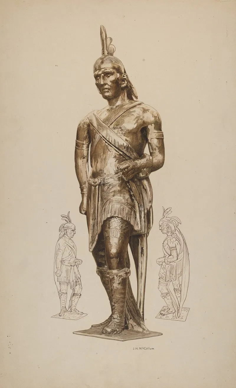 Cigar Store Indian 95