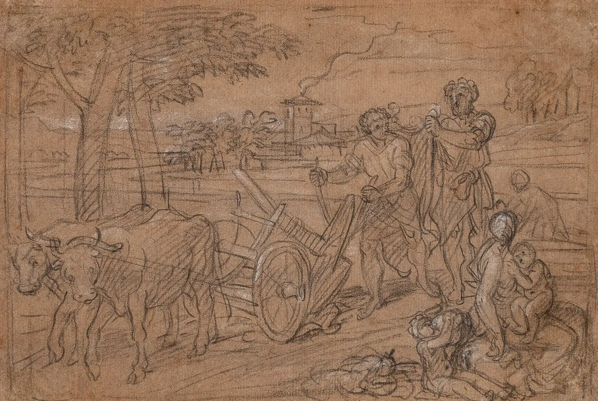 Cincinnatus At The Plow Wall Art by François Verdier - High-Resolution Digital Print