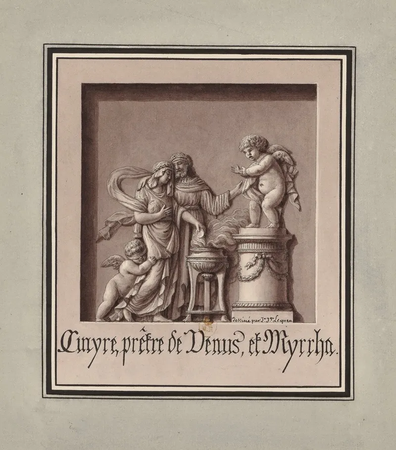 Cinyre Pretre De Venus Et Myrrha