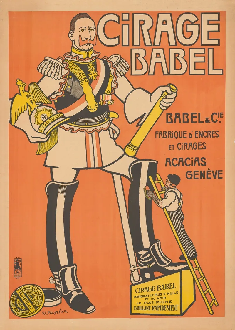 Cirage Babel Wall Art by Henry-Claudius Forestier - High-Resolution Digital Print