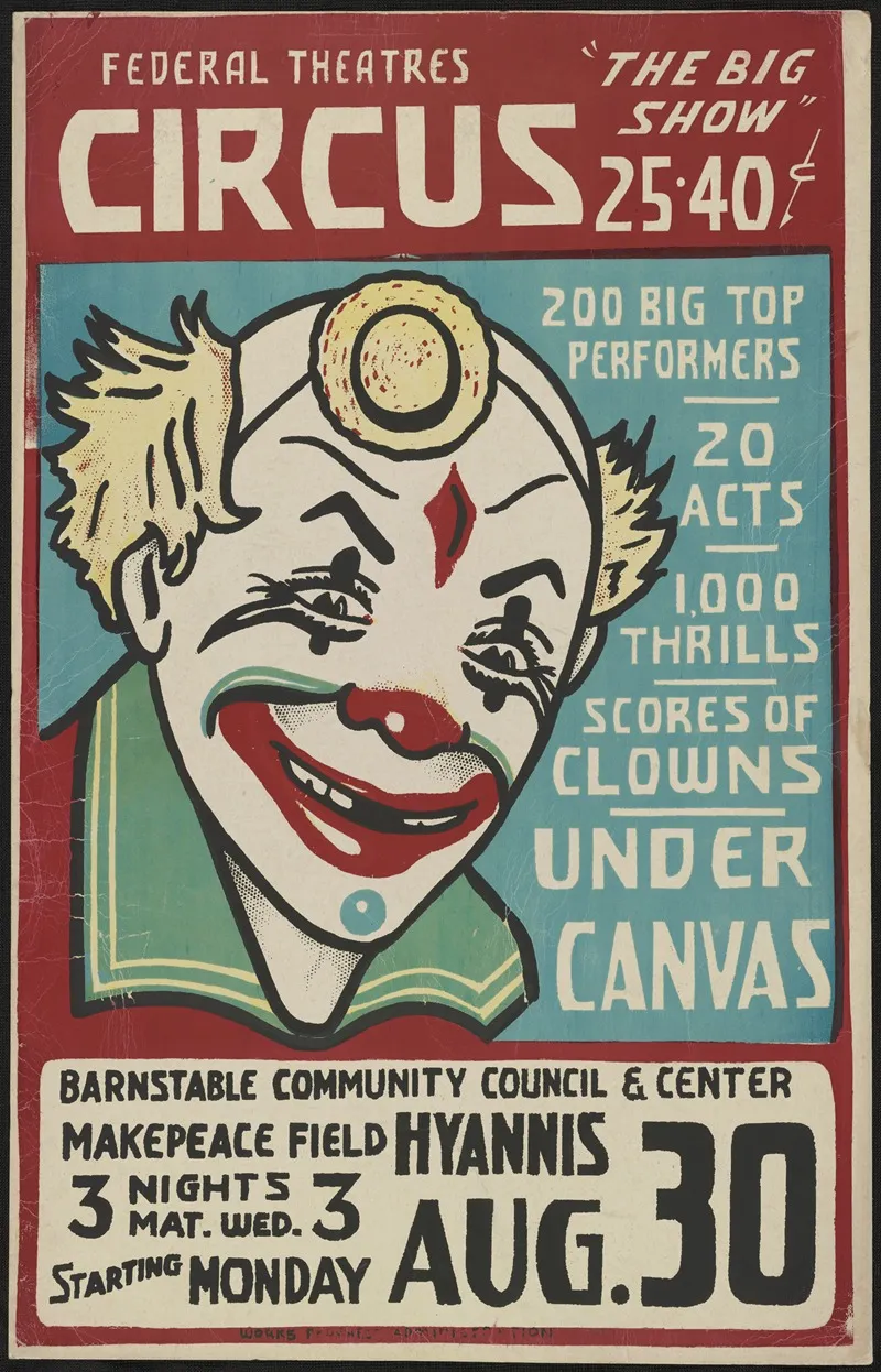 Circus 13 Wall Art by Anonymous - High-Resolution Digital Print