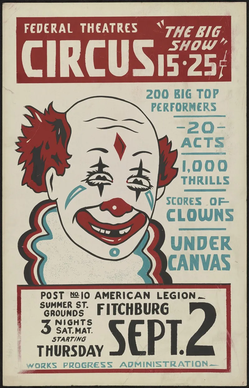 Circus 6 Wall Art by Anonymous - High-Resolution Digital Print