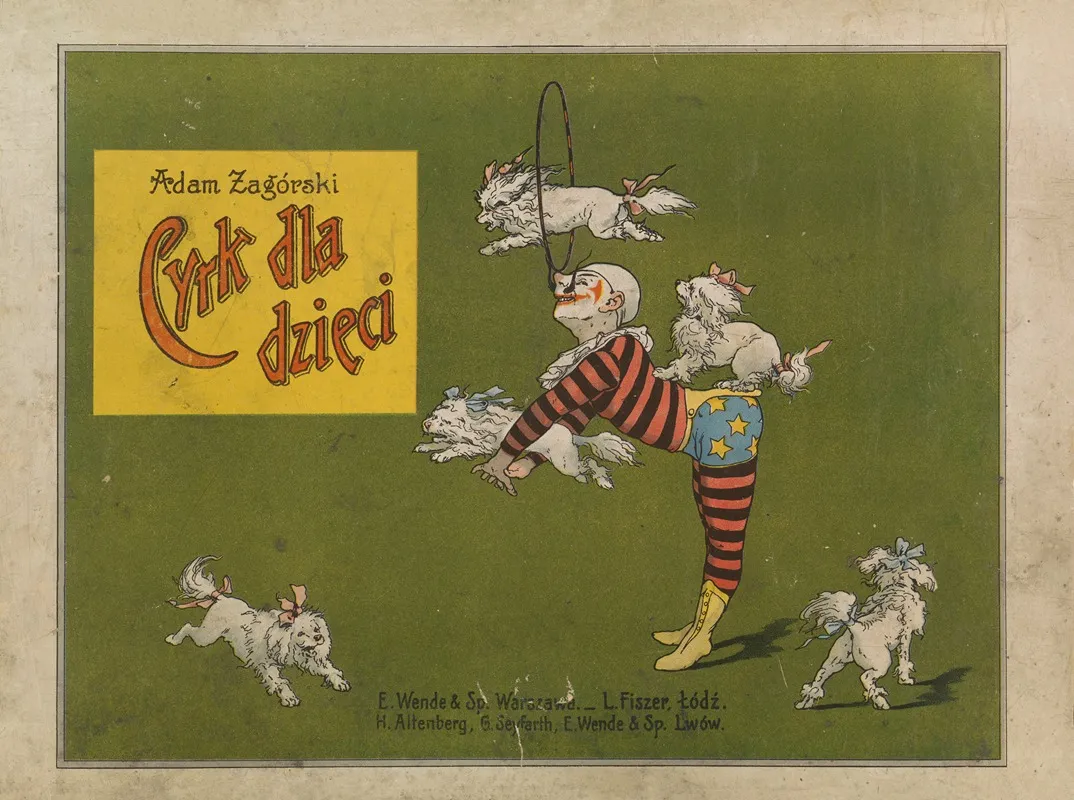 Circus For Children Cyrk Dla Dzieci Pl 01 Wall Art by Adam Zagórski - High-Resolution Digital Print