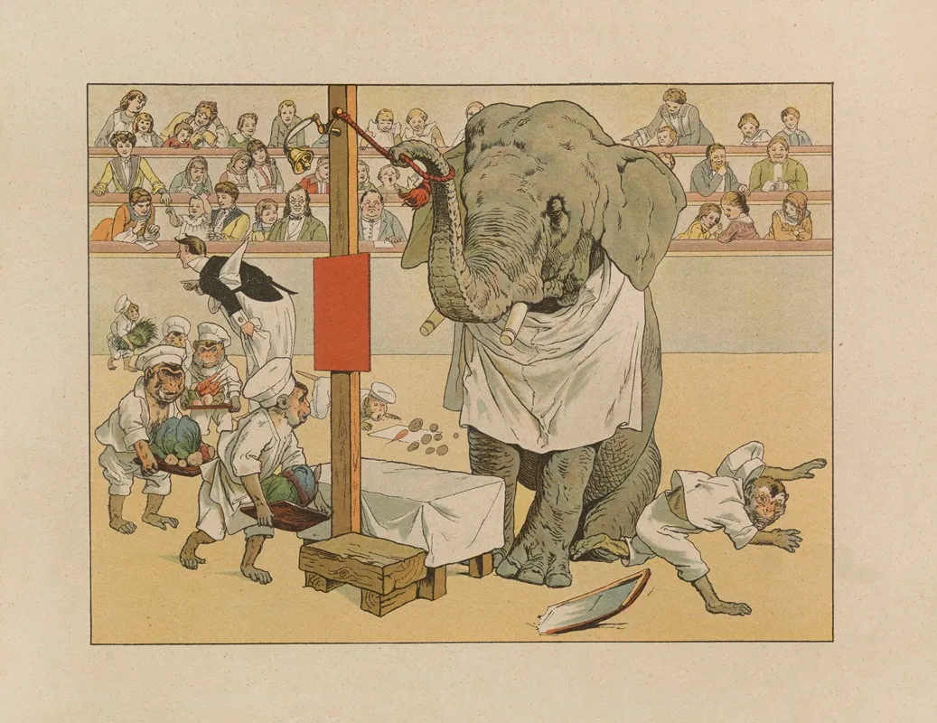 Circus For Children Cyrk Dla Dzieci Pl 05 Wall Art by Adam Zagórski - High-Resolution Digital Print
