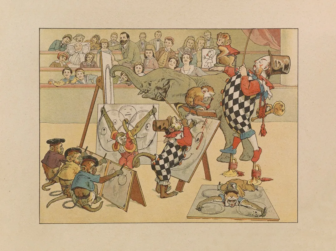 Circus For Children Cyrk Dla Dzieci Pl 06 Wall Art by Adam Zagórski - High-Resolution Digital Print