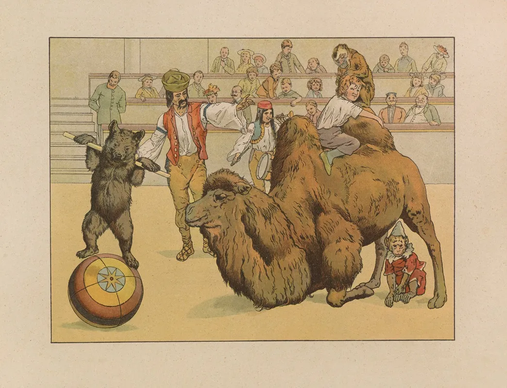 Circus For Children Cyrk Dla Dzieci Pl 07 Wall Art by Adam Zagórski - High-Resolution Digital Print