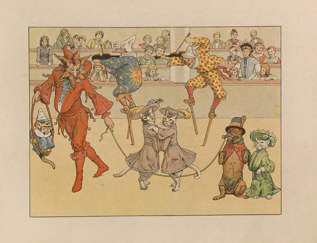 Circus For Children Cyrk Dla Dzieci Pl 08 Wall Art by Adam Zagórski - High-Resolution Digital Print