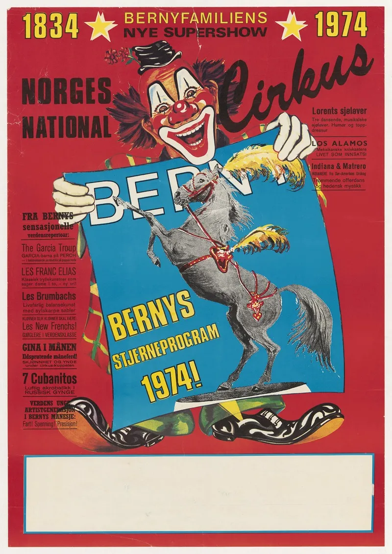 Cirkus Berny Bernys Stjerneprogram 1974