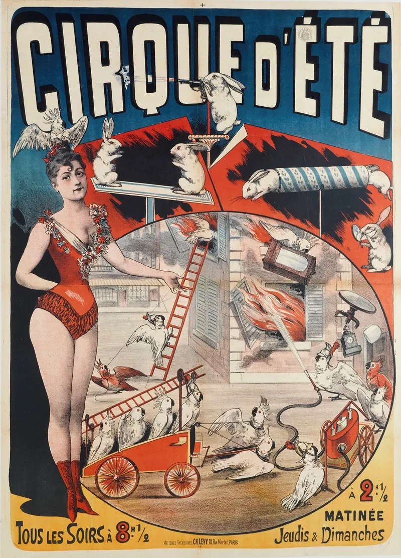 Cirque Dete Tous Les Soirs Wall Art by Anonymous - High-Resolution Digital Print