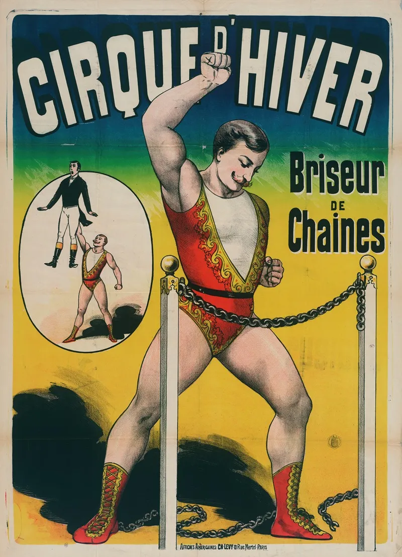 Cirque Dhiver Briseur De Chaines Wall Art by Imp. Emile Lévy - High-Resolution Digital Print