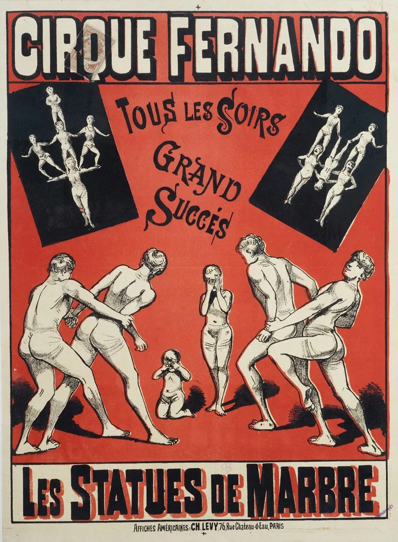 Cirque Fernando Tous Les Soirs Grand Succes Les Statues De Marbre