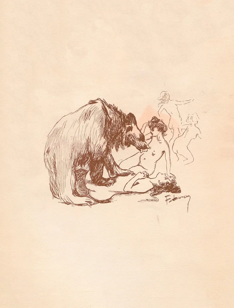 Cirque Molier 1910 Programme Wall Art by Ernest Thelem - High-Resolution Digital Print