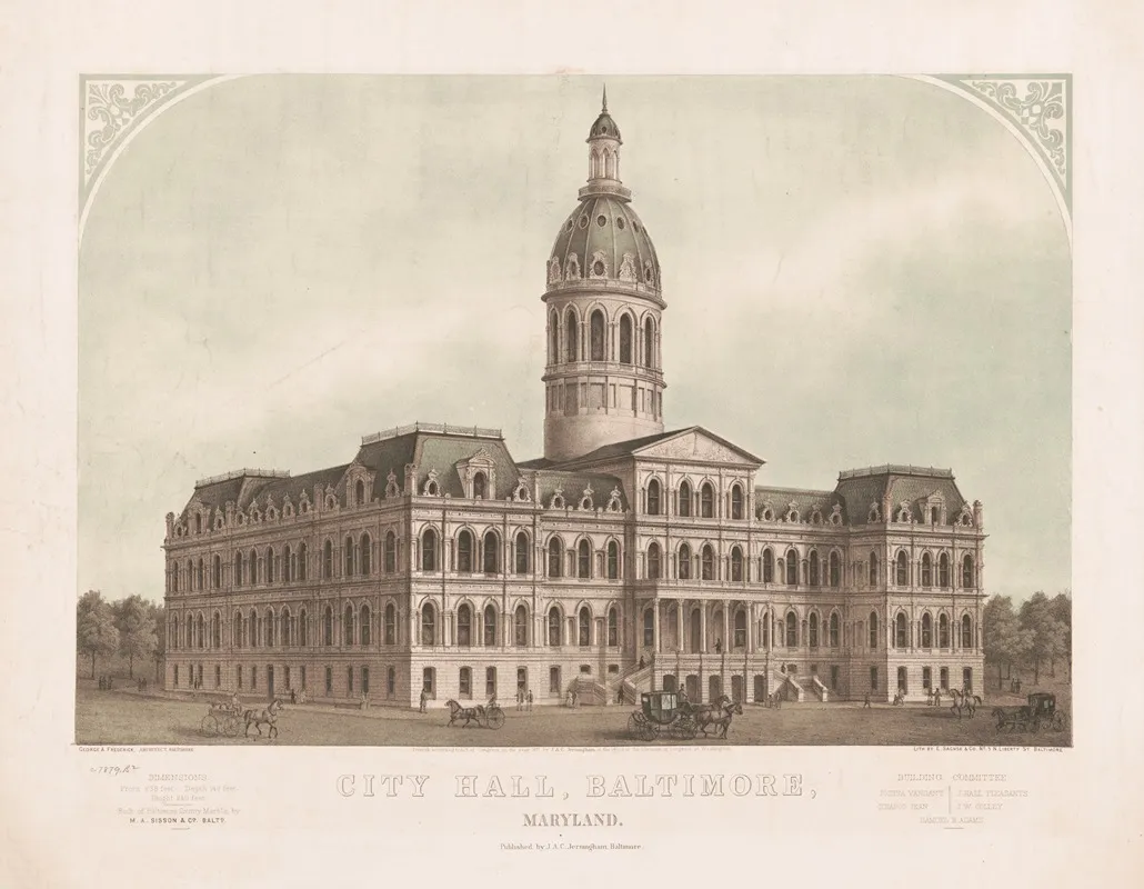 City Hall Baltimore Maryland