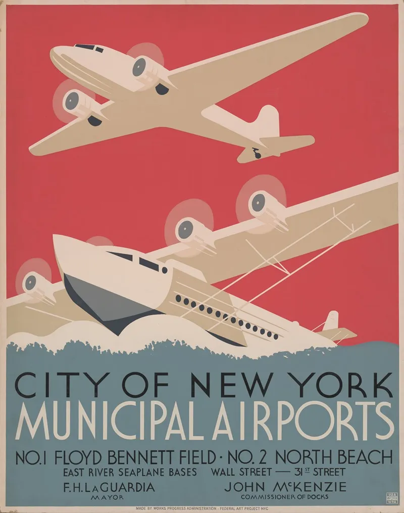 City Of New York Municipal Airports No 1 Floyd Bennett Field No 2 North Beach 2