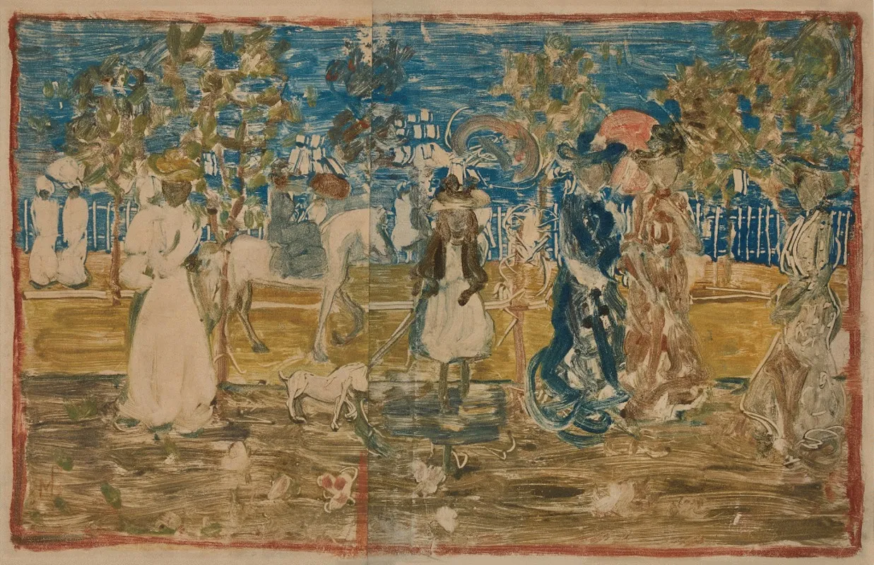 City Point Wall Art by Maurice Prendergast - High-Resolution Digital Print