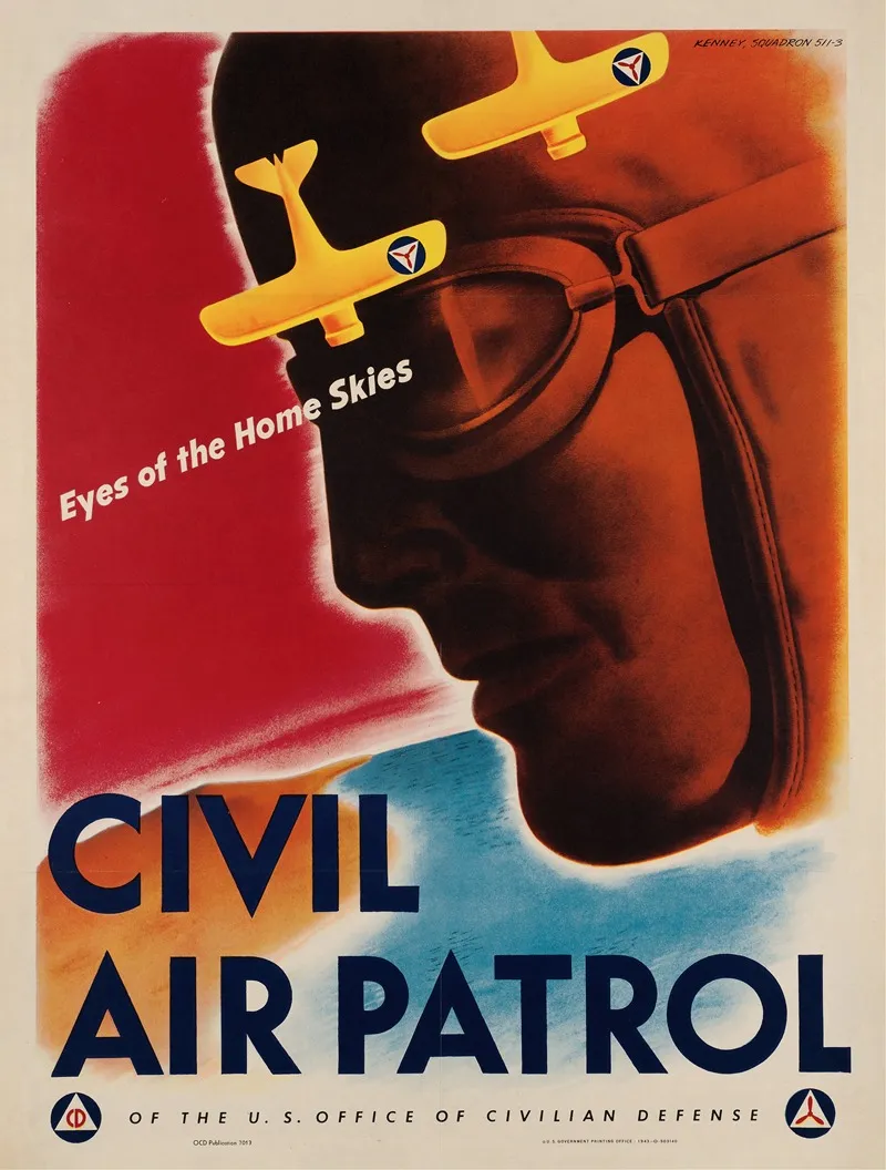 Civil Air Patrol Wall Art by Clayton Kenney - High-Resolution Digital Print
