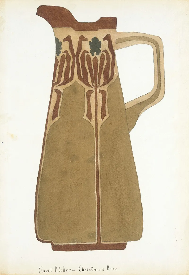Claret Pitcher Christmas Rose