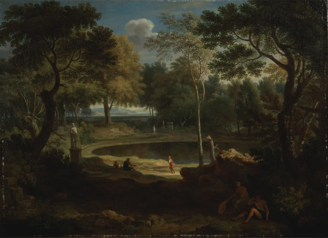 Classical Landscape 7 Wall Art by William Taverner - High-Resolution Digital Print