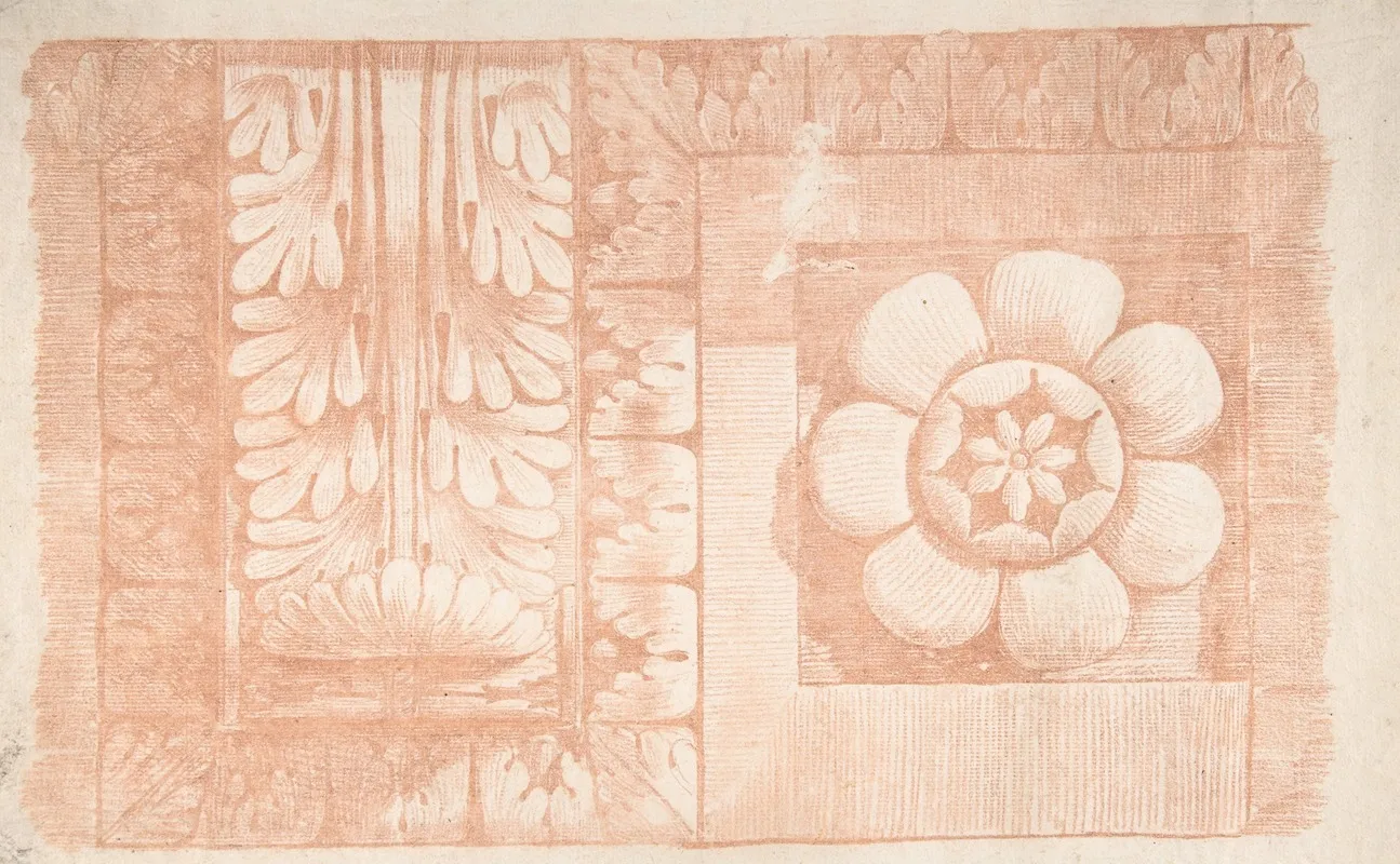 Classical Molding With Floral Elements