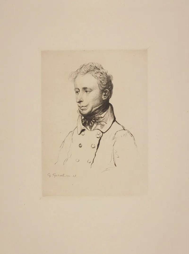 Claude Aime Chenavard 1798 1838 Wall Art by Georges Gorvel - High-Resolution Digital Print