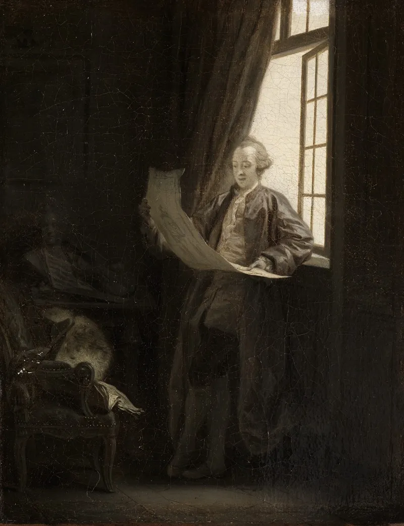 Claude Henri Watelet Wall Art by Jean-Baptiste Greuze - High-Resolution Digital Print